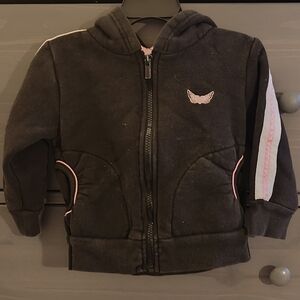 Kid's Athletic Works Black Zip-up Hoodie